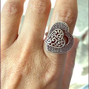 Brighton double heart ring.